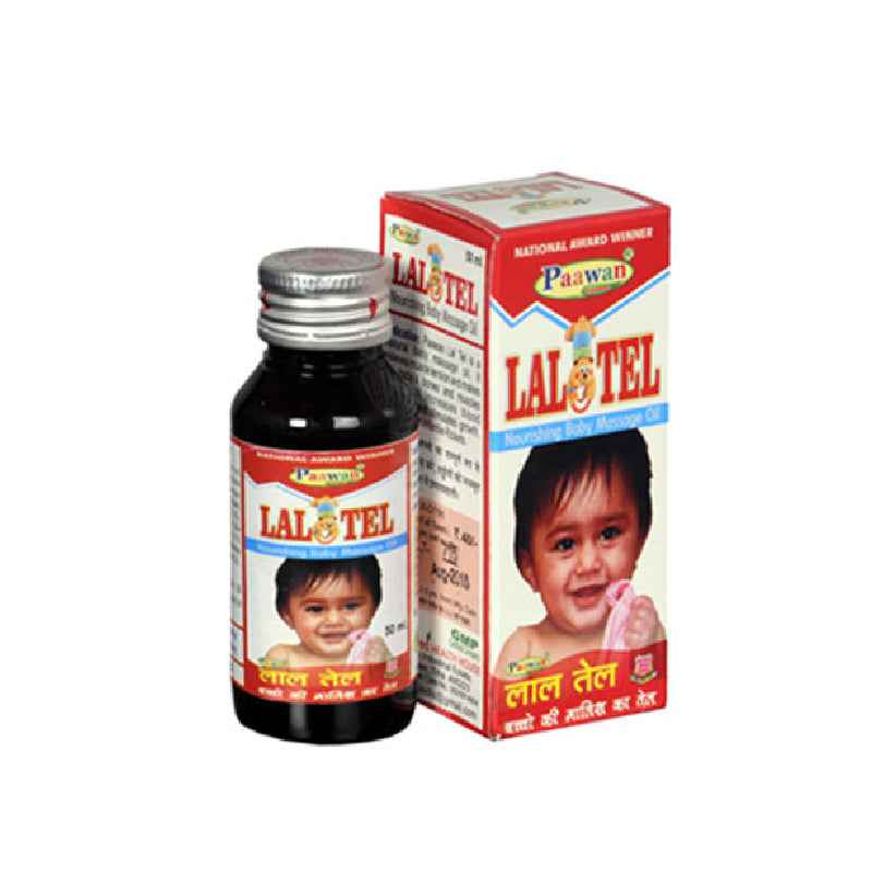 PAAWAN LAL TEL Baby Massage Oil by Paawan Herbal - 50 ml
