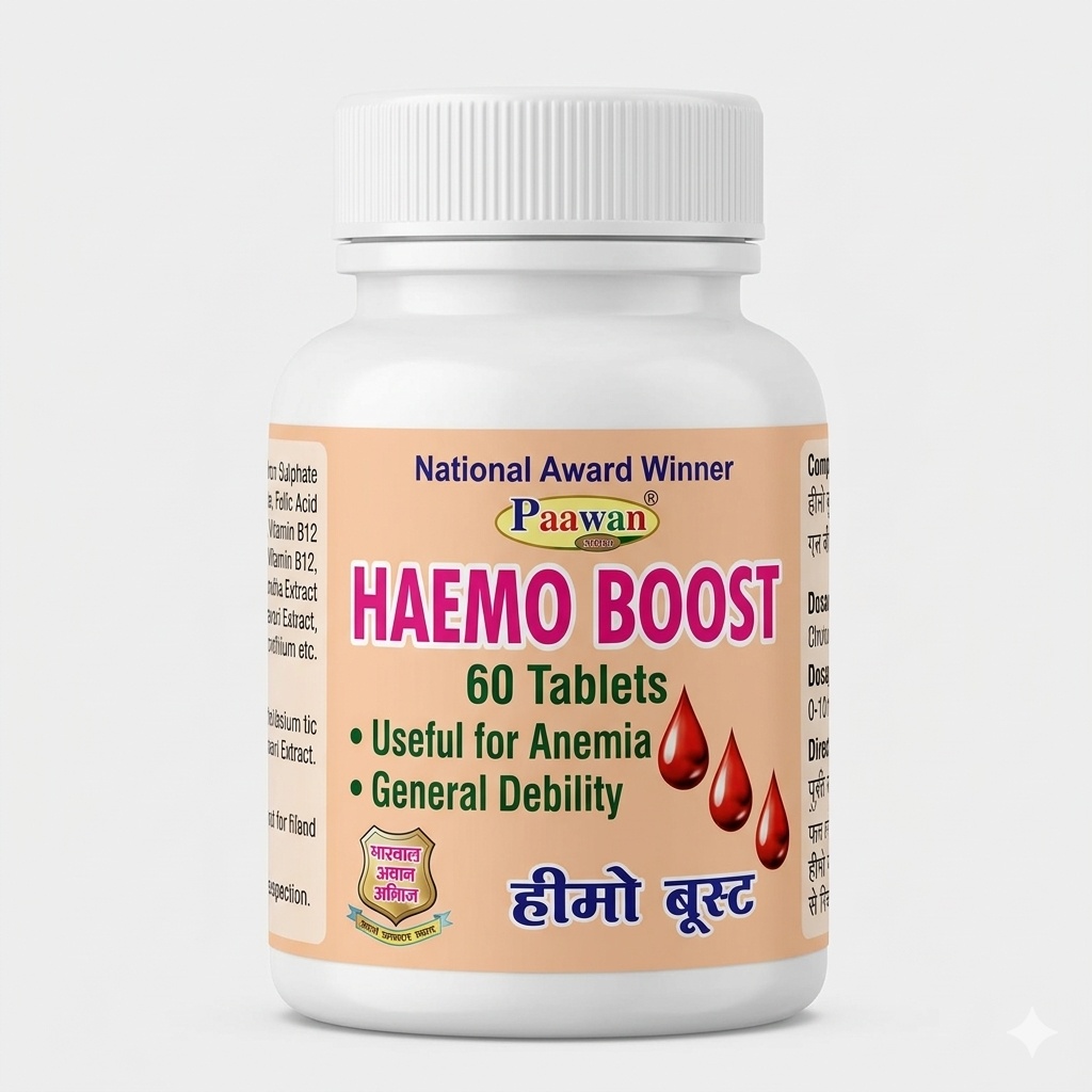 Paawan Herbal Haemo Boost Tablets